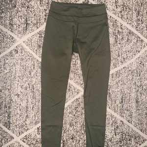 SOLD North Face Army Green Leggings